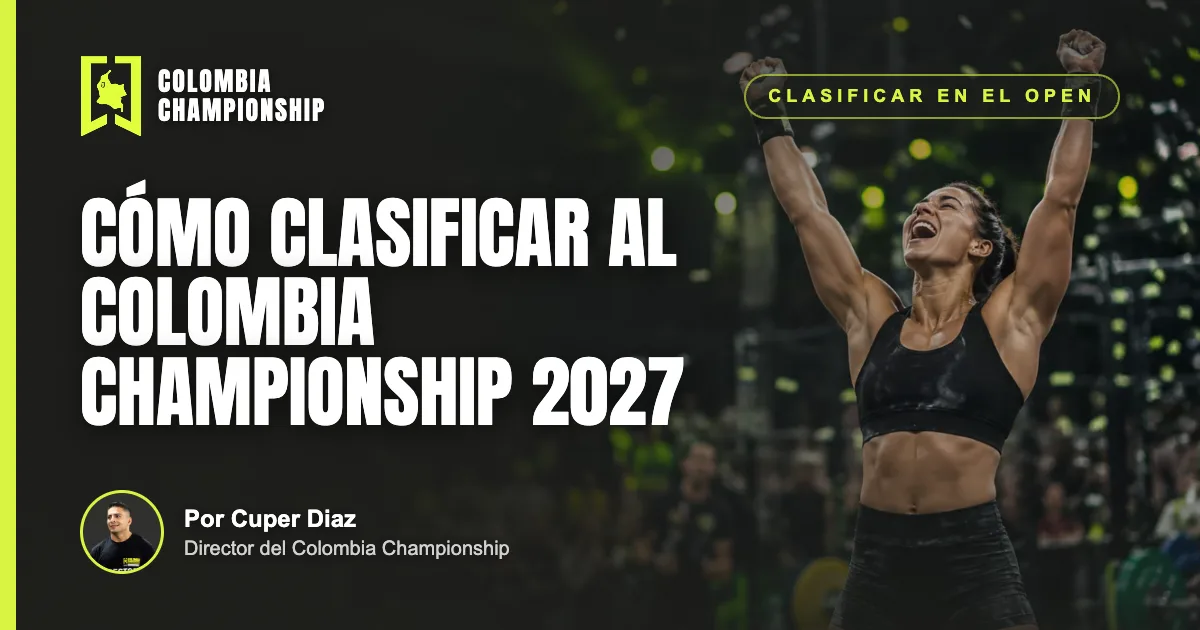 Cómo clasificar al Colombia Championship 2027