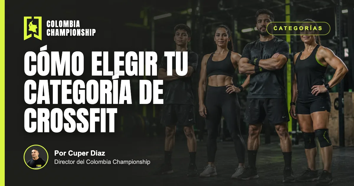 Cómo elegir tu categoría de CrossFit